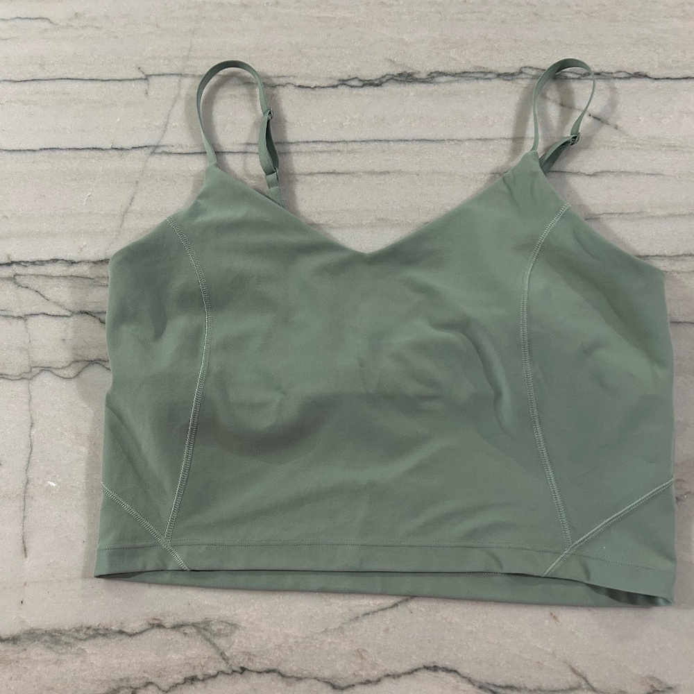 Lululemon  Align™ Cropped Cami Tank Top Light Support, C/D Cup -- Size 8